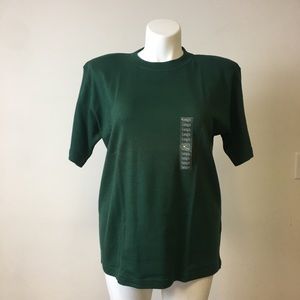 Forest Green Short Sleeve Tee - Classic Crewneck
